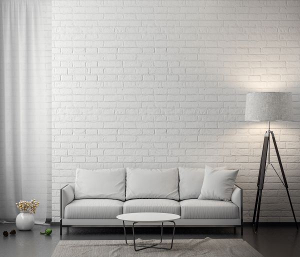 White Brick Installation in Des Moines