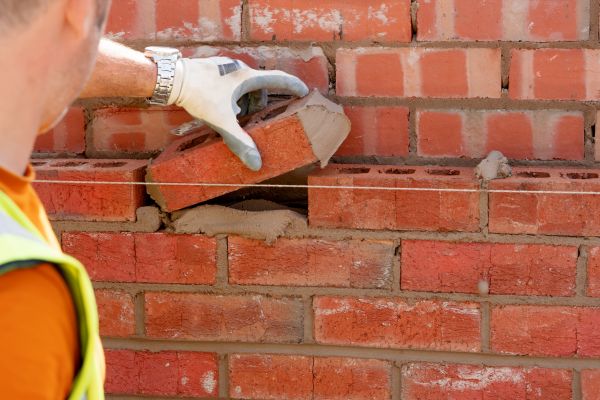 Red Brick Installation in Des Moines
